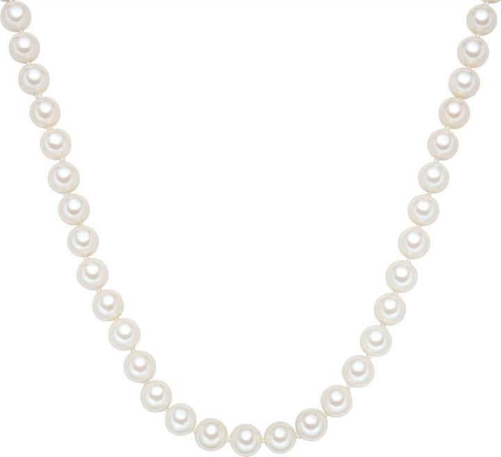 Immagine prodotto Rafaela Donata Catena da donna in argento conchiglia e perla 40,0 cm di base + 5,0 cm di estensione - 30358 (Argento, 40 - 45 cm)
