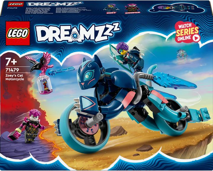 Produktbild LEGO Zoeys Katzenmotorrad (71479, LEGO Dreamzzz)