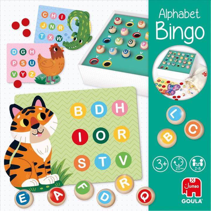 Actual product image Goula Alphabet Bingo (German, French, Italian)