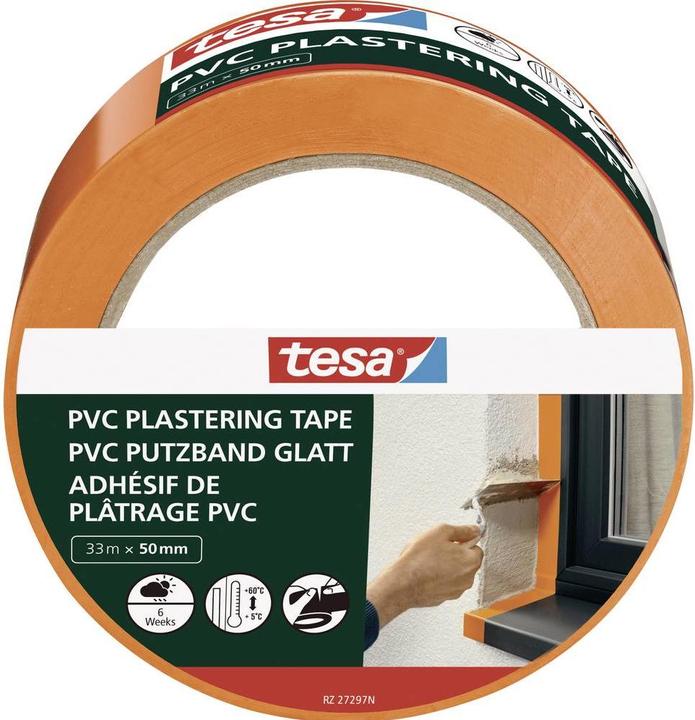 tesa PVC plaster tape smooth (50 mm)