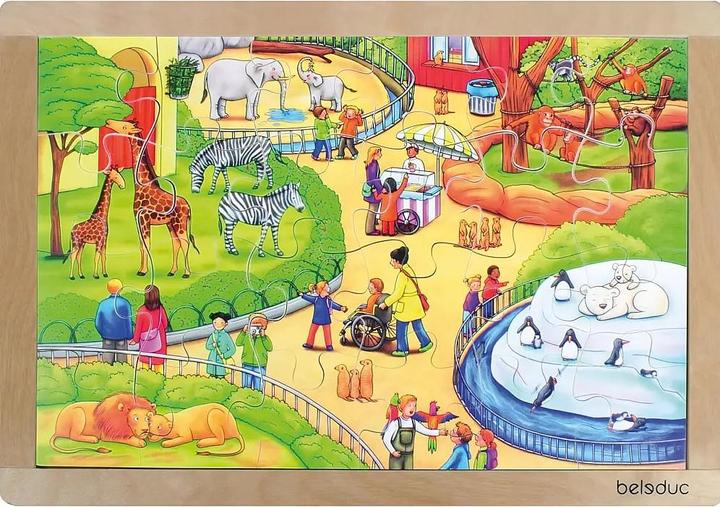 Actual product image Beleduc Zoo (24 pieces)