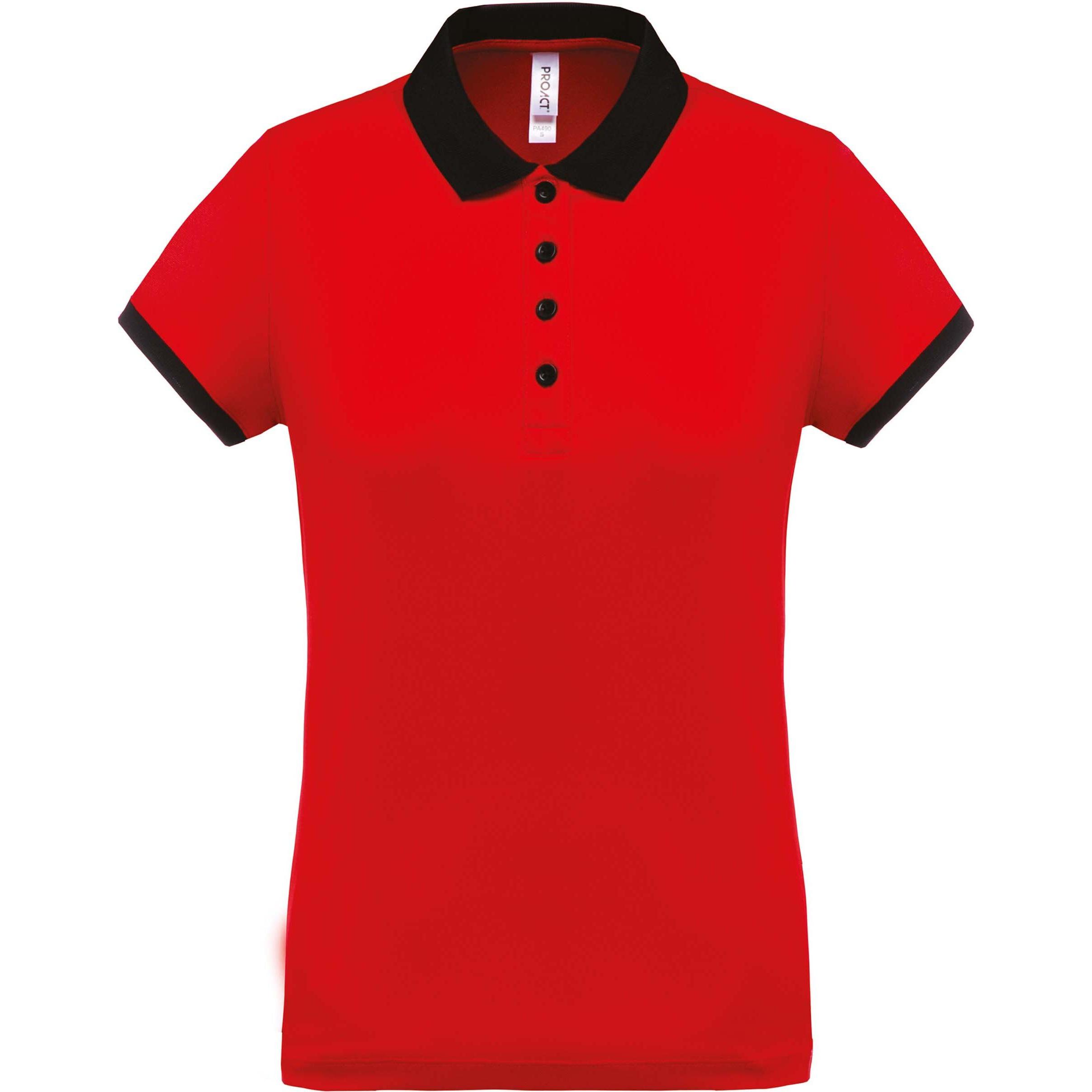 Proact, Damen, Shirt, Performance, Rot, (L)