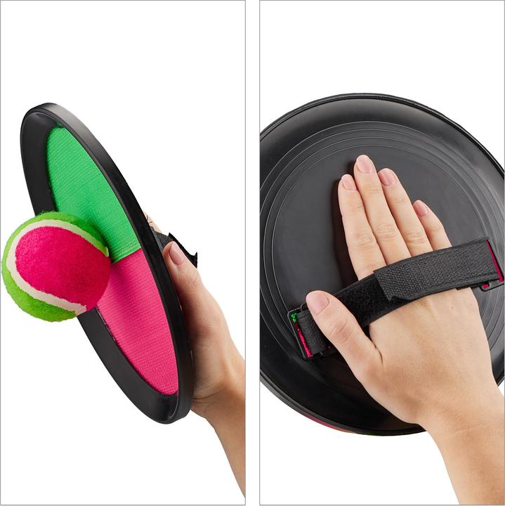 Actual product image Relaxdays Velcro ball game set