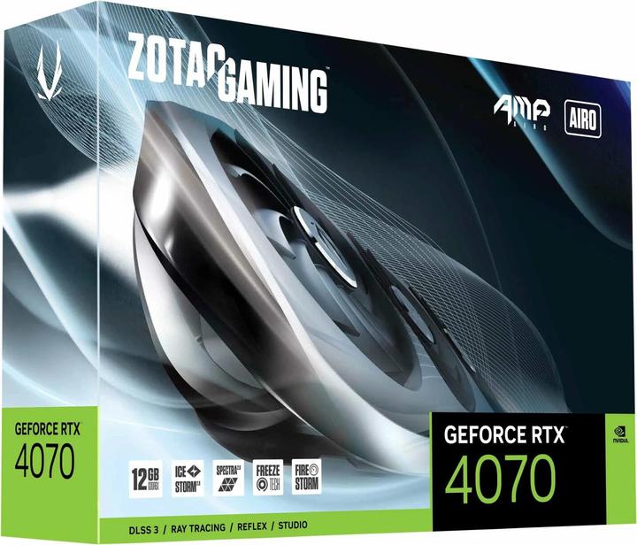 Produktbild Zotac Gaming GeForce RTX4070 AMP AIRO (12 GB)