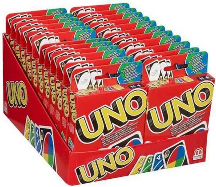 Actual product image Mattel Games UNO card game (English, 2 - 10 Players)