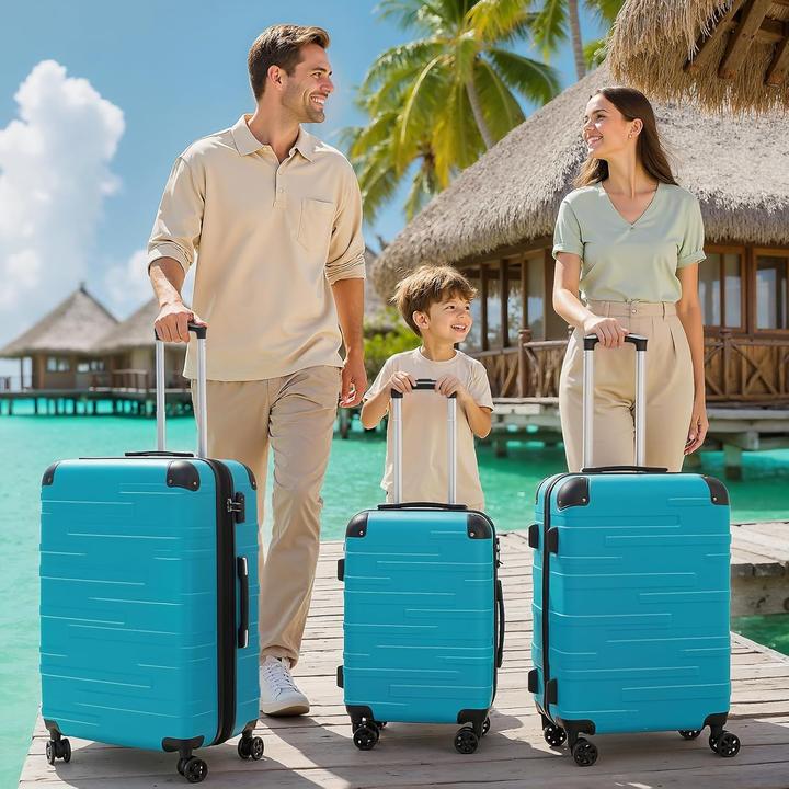 Actual product image Coolife 2er-Set Hartschalen-Reisekoffer