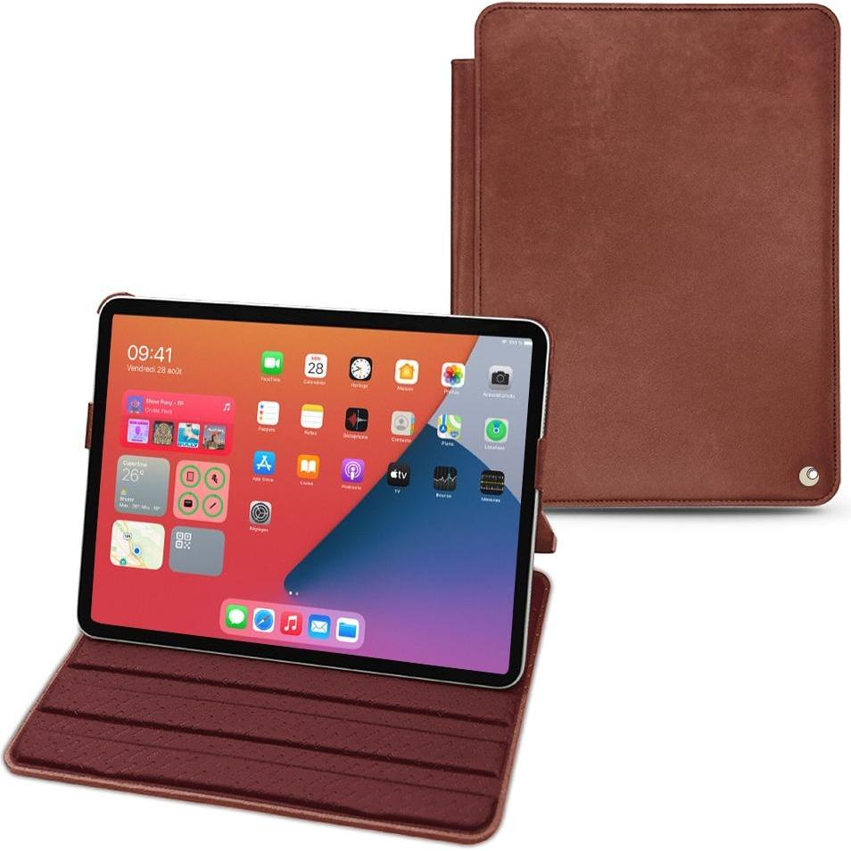 Noreve Lederschutzhülle horizontal (iPad mini 6), Tablet Hülle, Rot