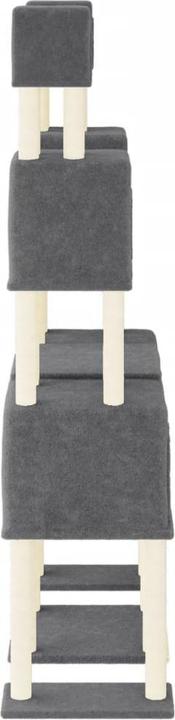 Produktbild vidaXL Kratzbaum (199 cm, Hellgrau)