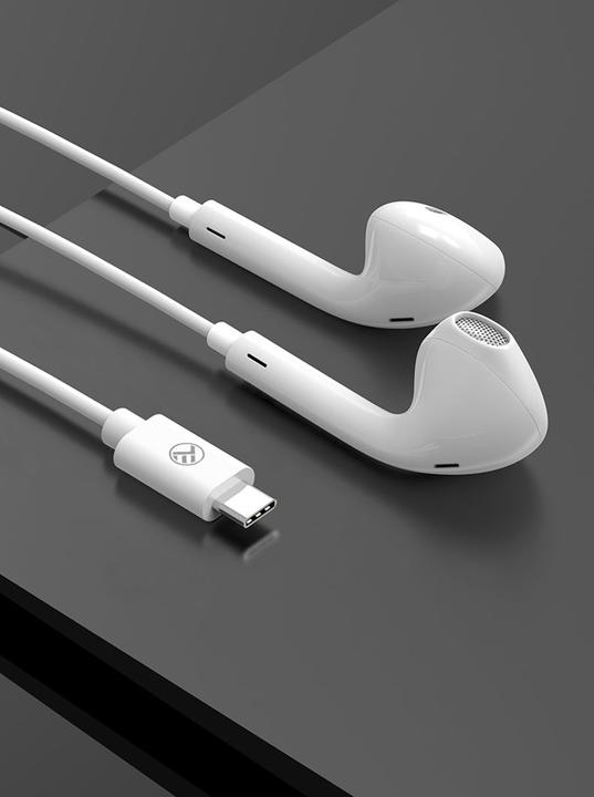 Actual product image Tellur Basic Urbs In-Ear Headset series, Type-C, white (Cable)