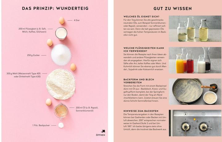 Produktbild 1 Teig - 50 Kuchen (Deutsch, Gina Greifenstein, 2018)