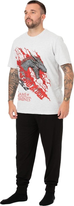 Immagine prodotto Game of Thrones Set pigiama lungo Targaryen Fuoco e Sangue Uomo (S)