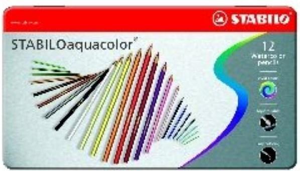 Produktbild STABILO aquacolor Aquarell-Buntstift (12x)