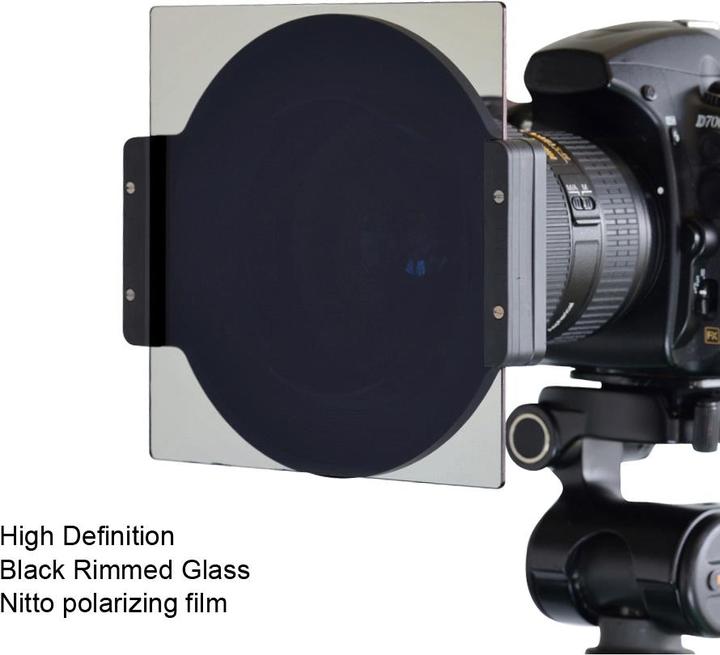 Produktbild Nisi 150x150mm Polarisationsfilter (Polarisationsfilter, 150 mm)