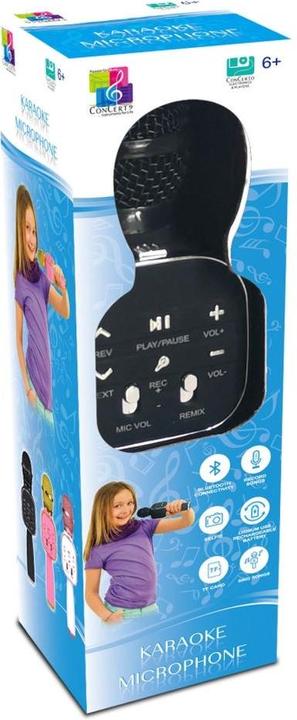Produktbild Amuuso Karaoke Microphone-Black - 6.6X5.9X22.8 Cm
