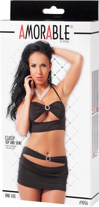 Produktbild Amorable by Rimba Amorable Erotic Leather And Latex Underwear For Women 300g (One Size)