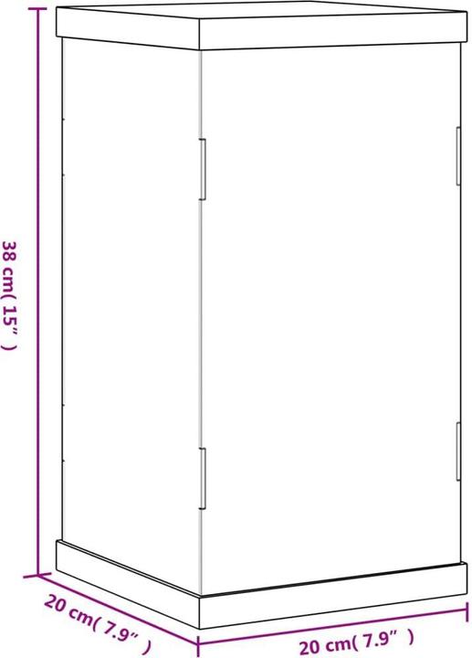 Actual product image vidaXL Joses (20 x 20 x 38 cm)