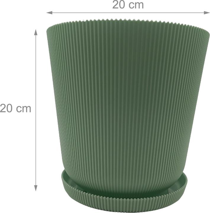 Produktbild Relaxdays Blumentopf Set (20 x 20 cm)