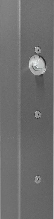 Image du produit Moravia Absperrpfosten MORION 70x70 mm verzinkt, DB703 beschichtet, 0 Ösen