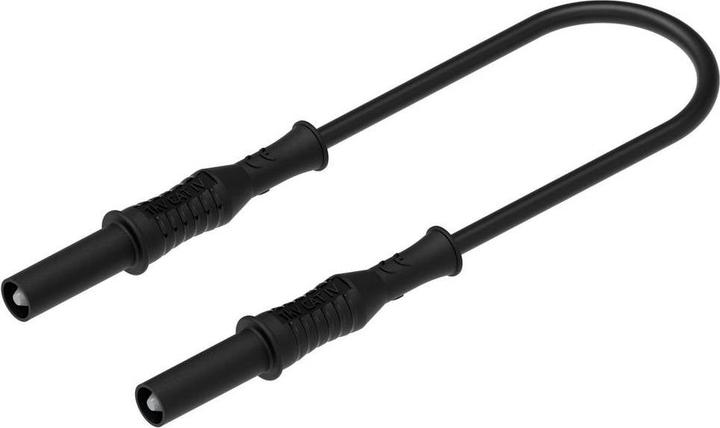 Productafbeelding Electro PJP 2317-IECIV-CD1-100N Messleitung Steckanschluss 4 mm 1 m Schwarz 1 S