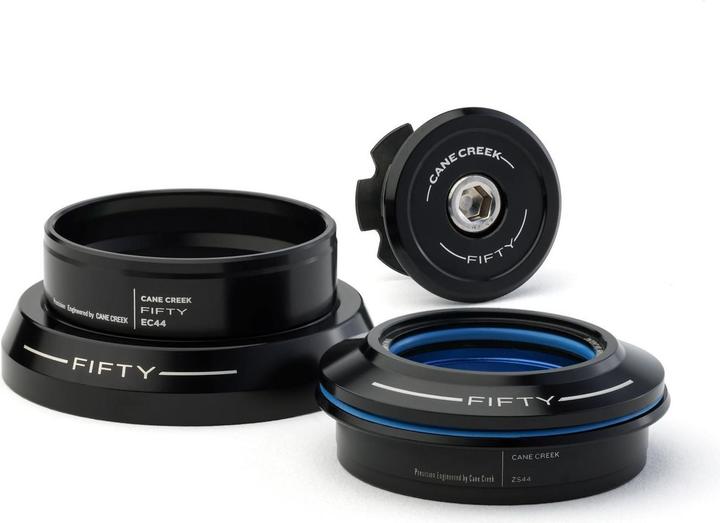 Cane Creek 50 Headset, 1 1/8", ZS44/28.6/H8 | EC44/30/H11, black