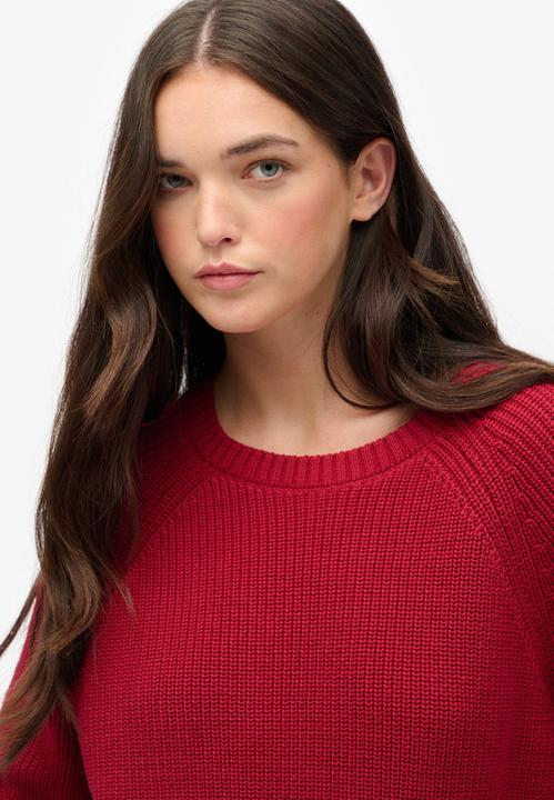 Produktbild Superdry Lässiger Rippstrickpullover für Damen (XL)