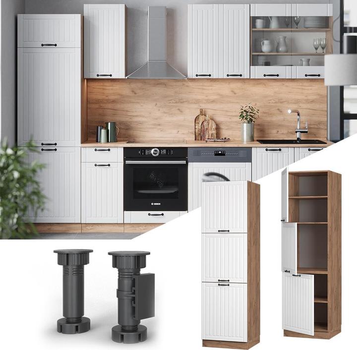 Produktbild Vicco Herdumbauschrank Fame-Line (58 x 58.10 x 206.80 cm)