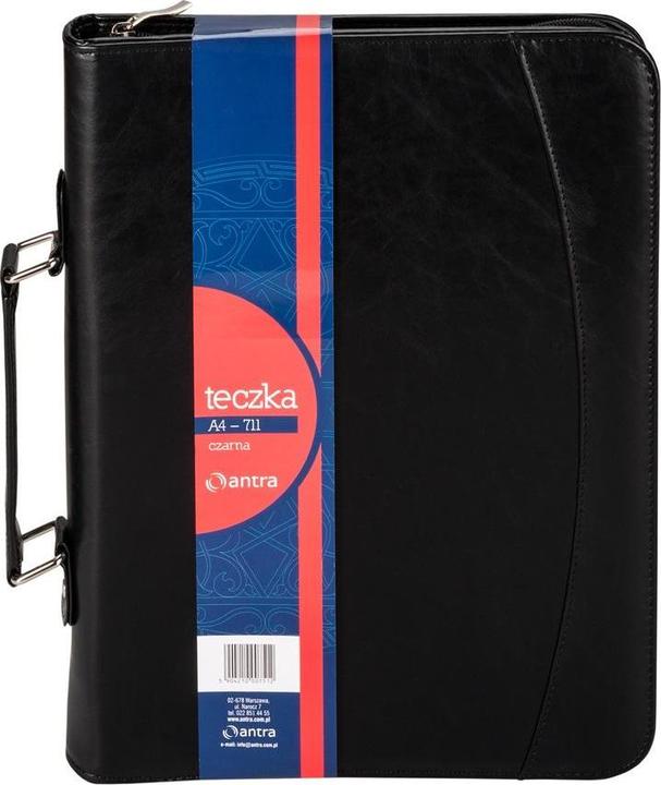 Image du produit Antrax Schwarzer Ordner A4 711 mit Reissverschluss (A4, 1 pcs)