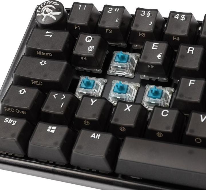 Produktbild Ducky One 3 Aura Black SF Gaming Tastatur, RGB LED - MX-Blue (DE, Kabelgebunden)