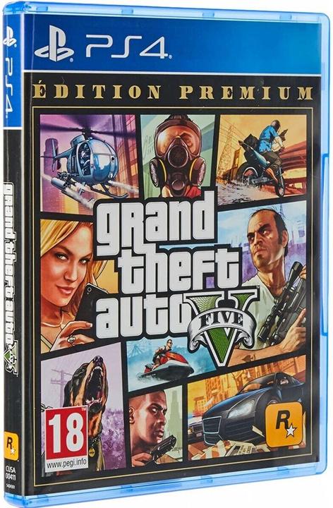 Image du produit Rockstar GTA 5 - Édition Premium (PS4, FR)