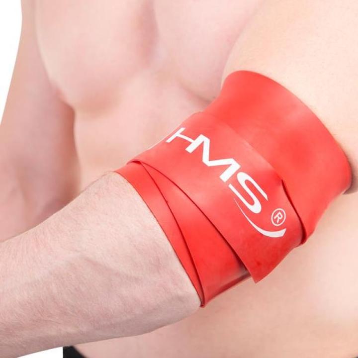 Produktbild HMS FB01 ROT 1,2 x 50 x 2080 mm TRAININGSBAND (2.08 m, Mittel)