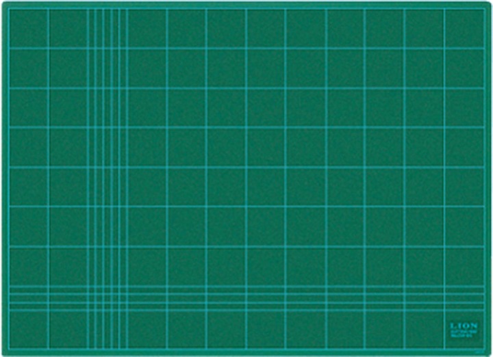 Produktbild Lion Schneidematte Cutting Mat CM-90 90x60cm grün mit Rasternetz (60 x 90 cm)
