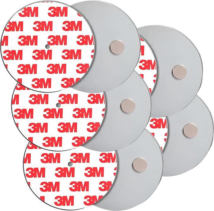 König Design Rauchmelder Magnethalter Ø40 - Ø70 mm Feuermelder Befestigung Halterung Klebepad (1 x)