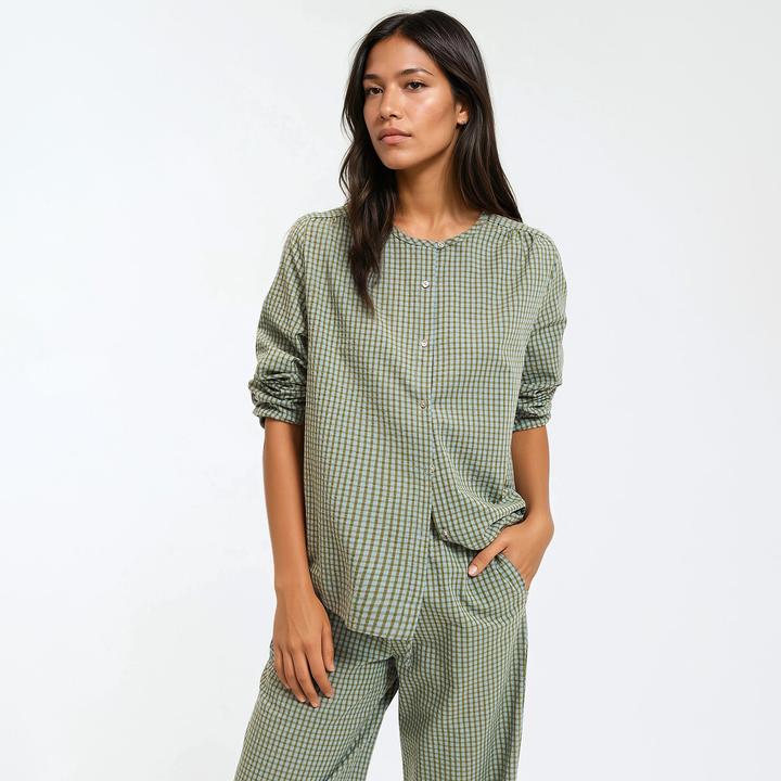 Immagine prodotto La Redoute Collections Pyjama mit Karomuster (XXL)