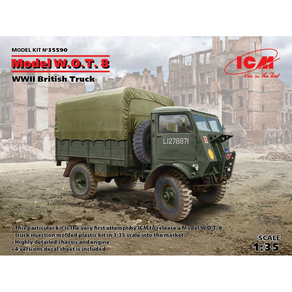 ICM Model W.O.T.8, WWII British Truck