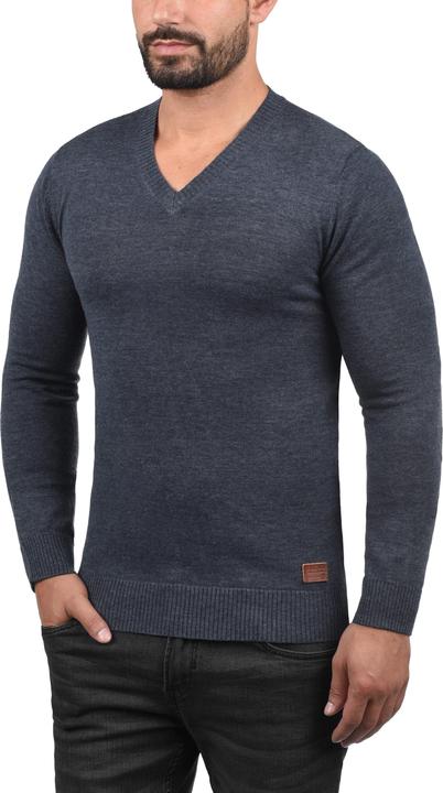 Image du produit Blend Lasse Pull Sweat Homme Avec Col-V Moucheté (L)