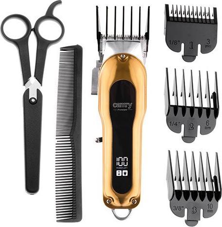 Actual product image Camry Hair clipper with LCD display | CR 2844 | Cordless | Number of length steps 4 | Gold