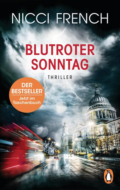 Produktbild Blutroter Sonntag (Deutsch, Birgit Moosmüller, Nicci French, 2018)