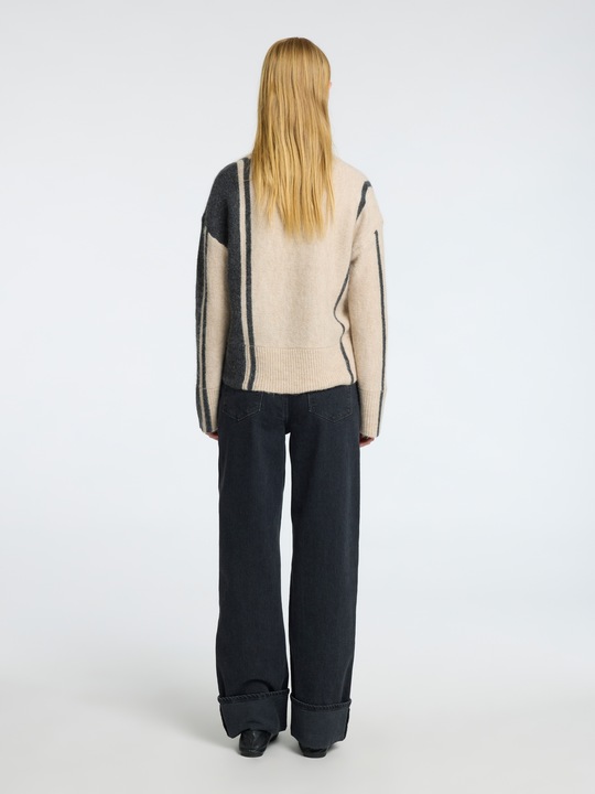 Produktbild Selected Femme Gestreifter Pullover (XL)