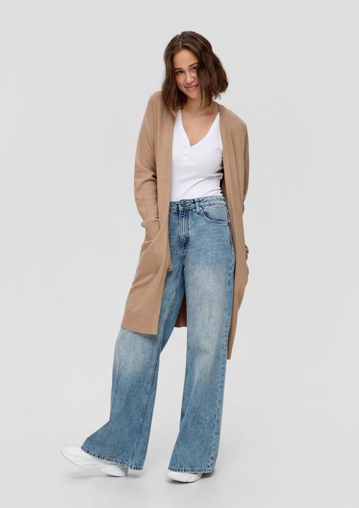 Produktbild s.Oliver Strickjacke Strickjacke aus Viskosemix (S)