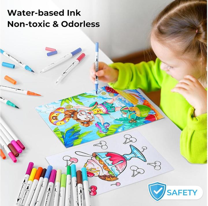 Produktbild Ohuhu Maui Pinselstifte (160 Stk.) WHI (160x)