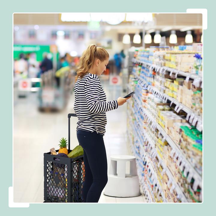 Actual product image Relaxdays shopping cart
