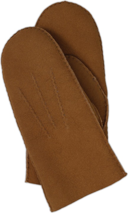 Image du produit Cash-Mere Lederfäustlinge mit Lammfell (L)