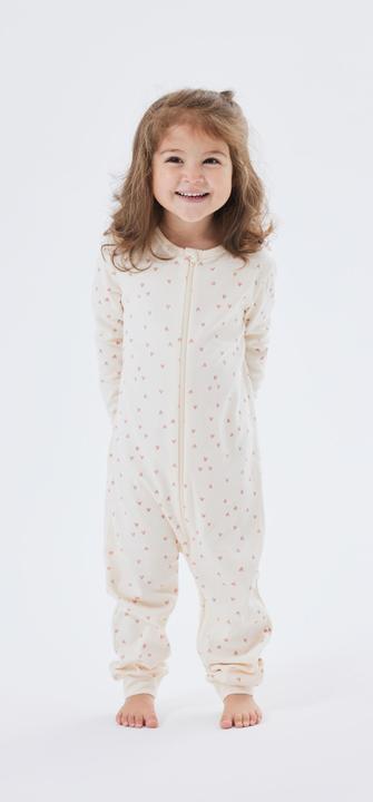 Produktbild Name it Nbfnightsuit Zip Buttercream Hearts Noos (80)