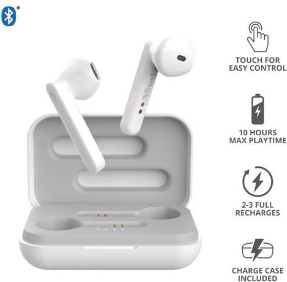 Image du produit Trust Primo Touch (Pas de réduction du bruit, 12 h, Sans fil)