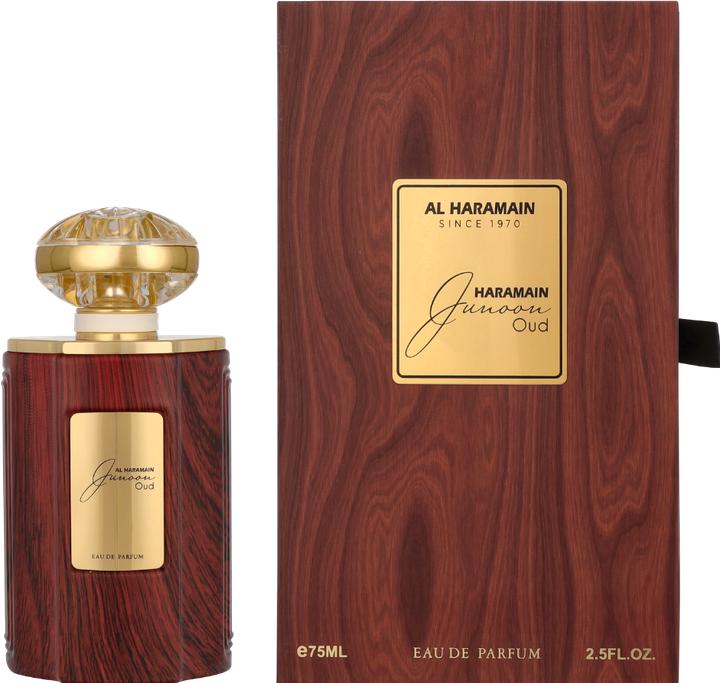 Actual product image Al Haramain Junoon Oud - EDP - 75 ml (Eau de parfum, 75 ml)
