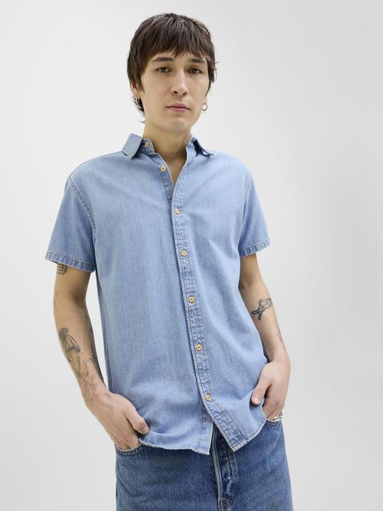 Produktbild Jack & Jones Slim Fit Jeanshemd Jeanshemd (M)
