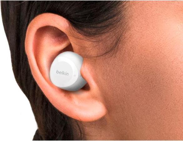 Produktbild Belkin Auc009btwh Soundform Bolt True (Keine Geräuschunterdrückung, 38 h, Kabellos)