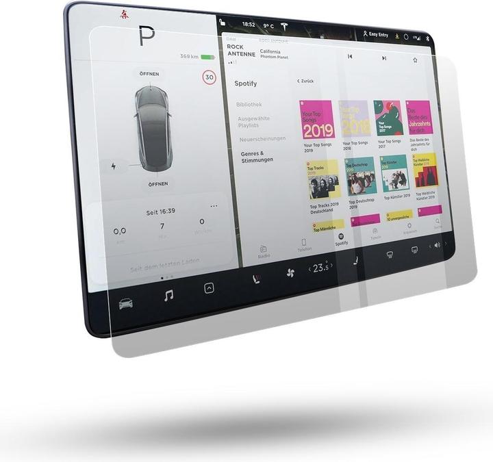 Produktbild 2befair Displayschutzfolie (Matt/Klar) für das Tesla Model 3/Y