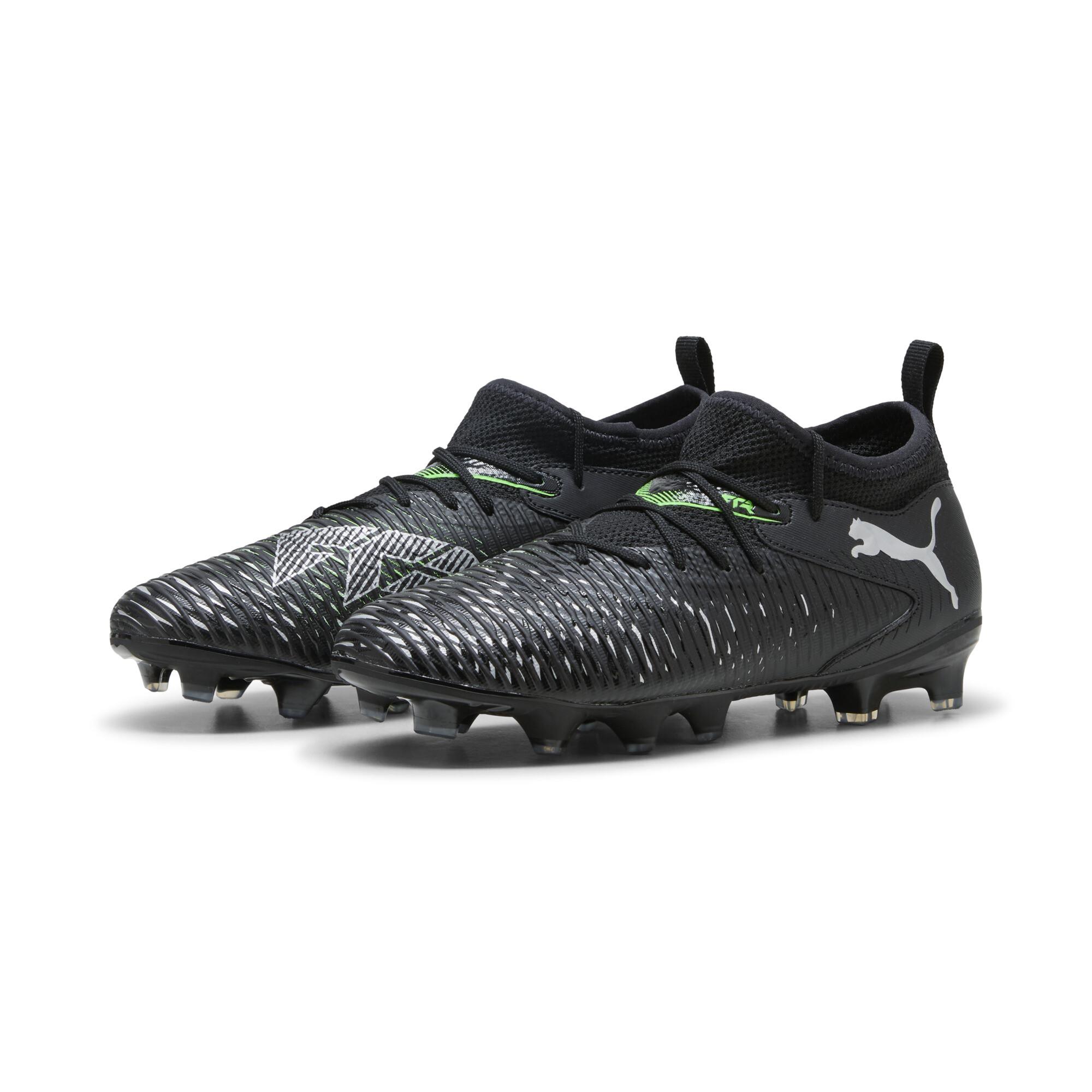 Puma, Jungen, Fussballschuhe, FUTURE 8 MATCH FG/AG Jr (37.5), Schwarz