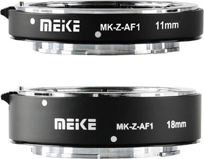 Actual product image Meike Zwischenringsatz 11/18mm MK-Z AF1 Nikon Z